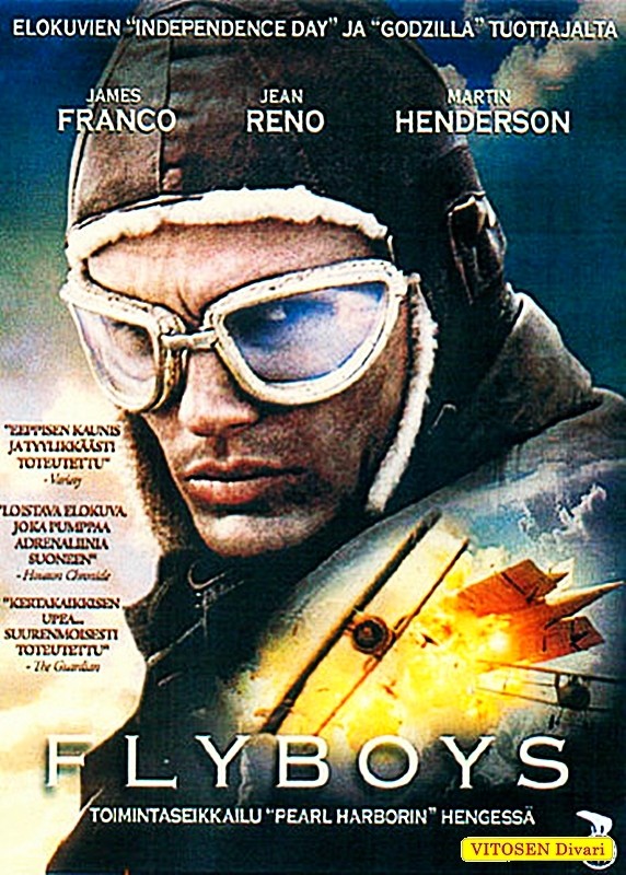 Flyboys,ruotsalainen kansi